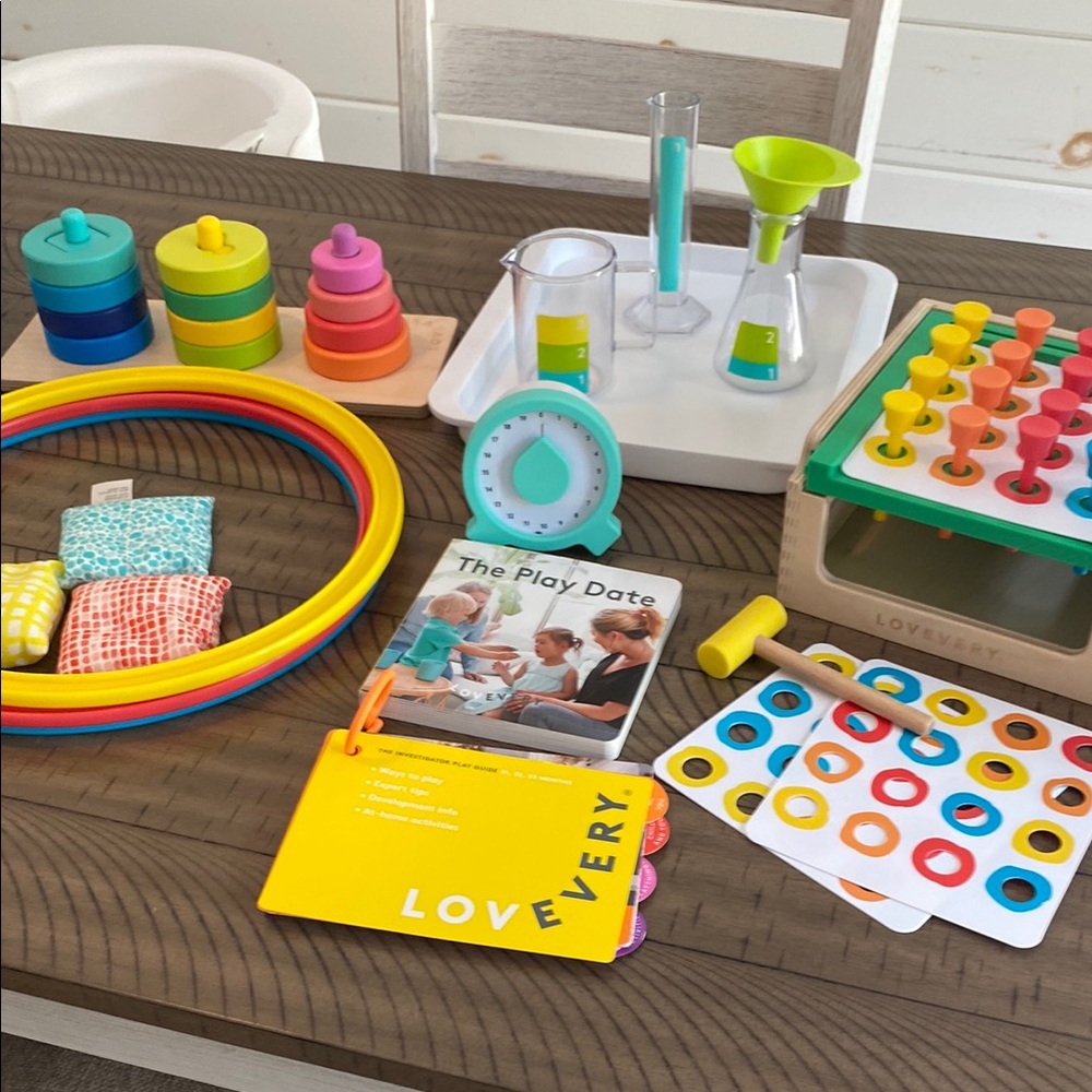 Lovevery play set the investigator months 31-33, all pieces